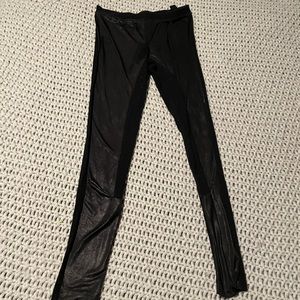 Shiny Express leggings extra small black